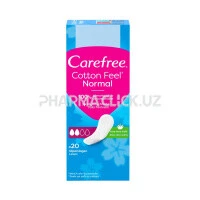 Ежедневные гигиенические прокладки Carefree алоэ воздухопроницаемые 20 шт