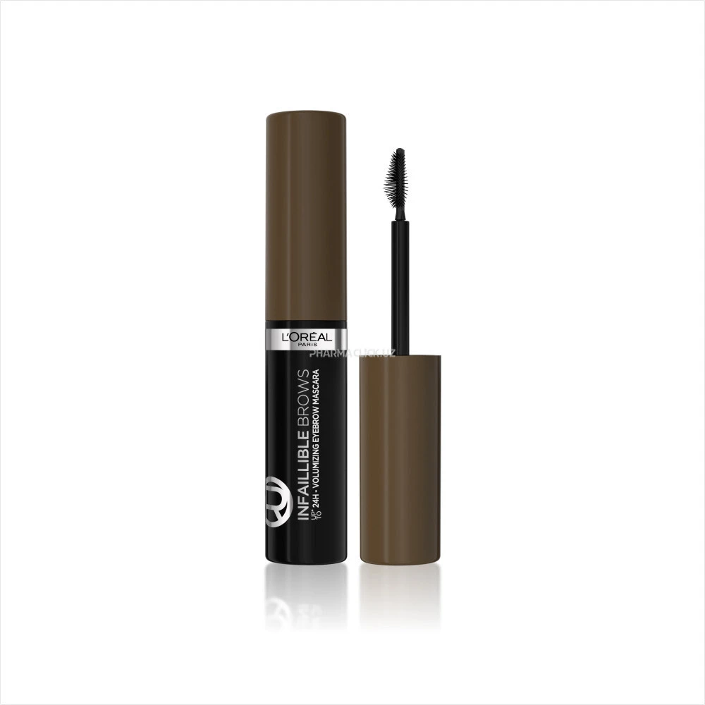 Тушь для бровей L'oreal  Plump & Set Brow Artist, оттенок 1.0 Ebony, 4,4 мл
