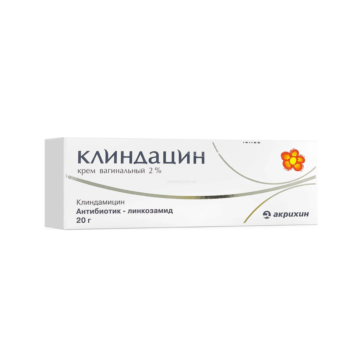 Клиндацин крем ваг. 2% 20г (тубы в компл. с аппликатором №3)