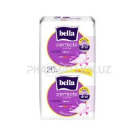 Shimib oladigan prokladkalar ko'p qatlamli yelim bilan. Bella Perfecta ULTRA VIOLET DEO FRESH, 20 dona qadoq ichida