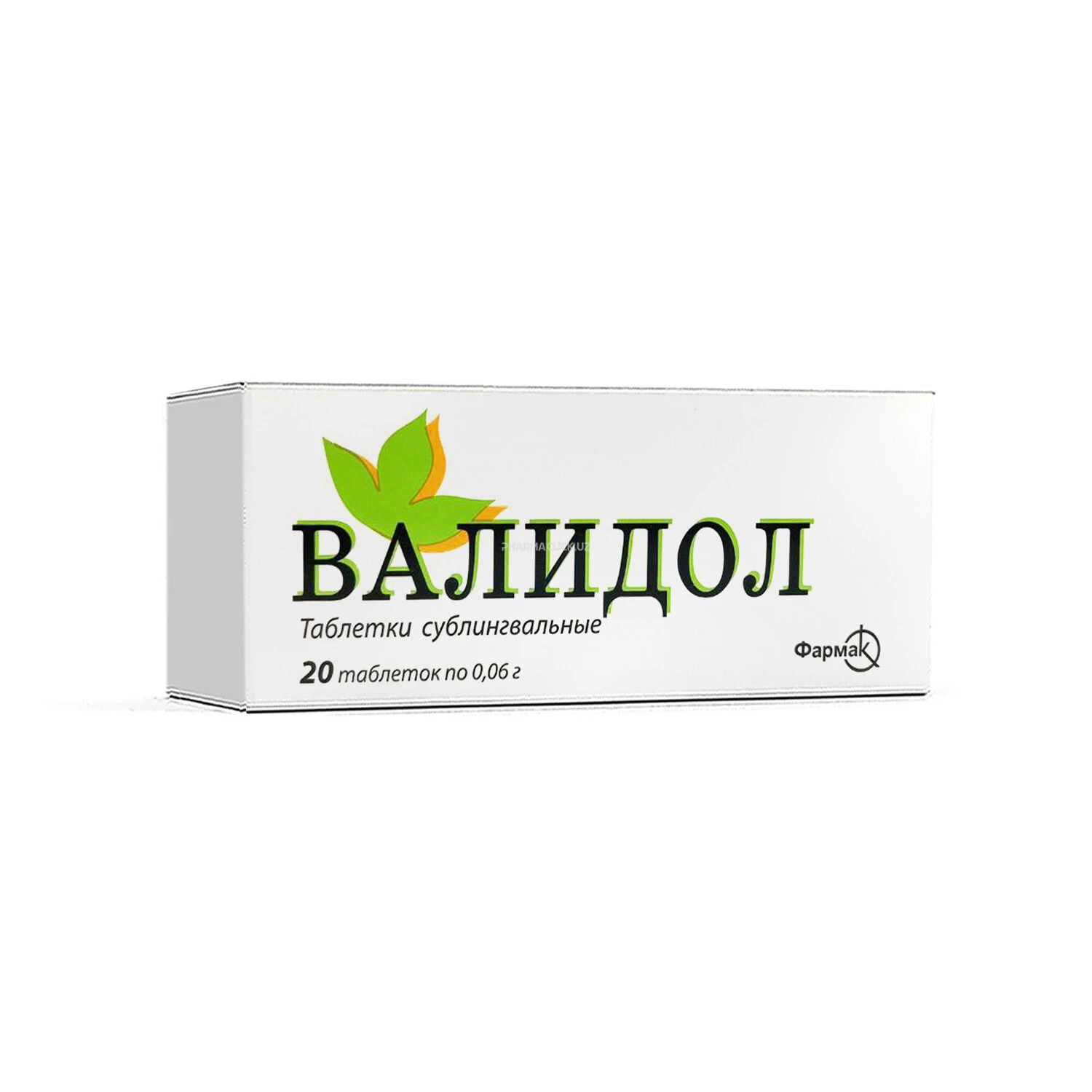 Validol tab 0,06g №20 Farmak
