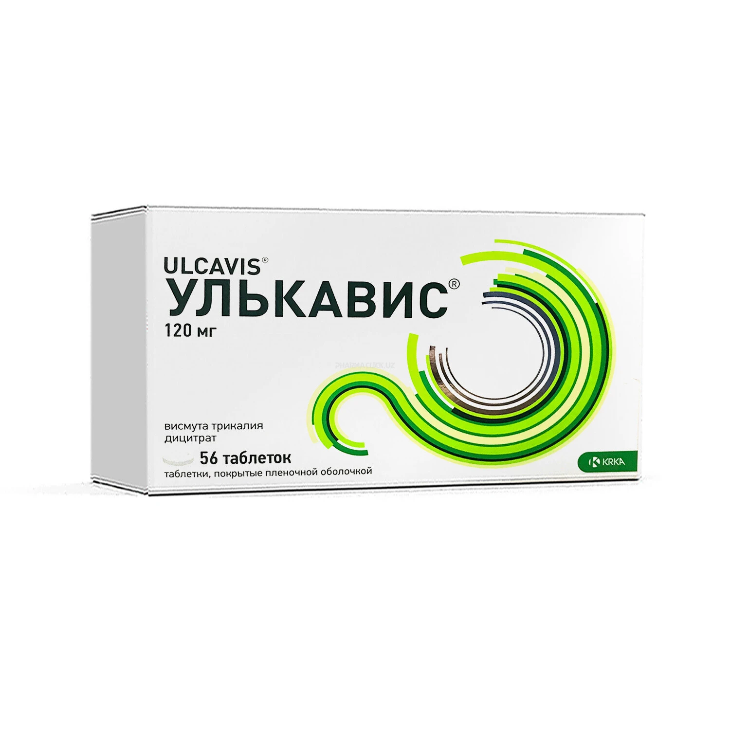 Улькавис таб. 120мг №56