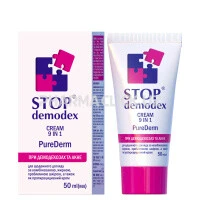 КРЕМ 9 В 1 PURE DERM STOP DEMODEX, 50 мл