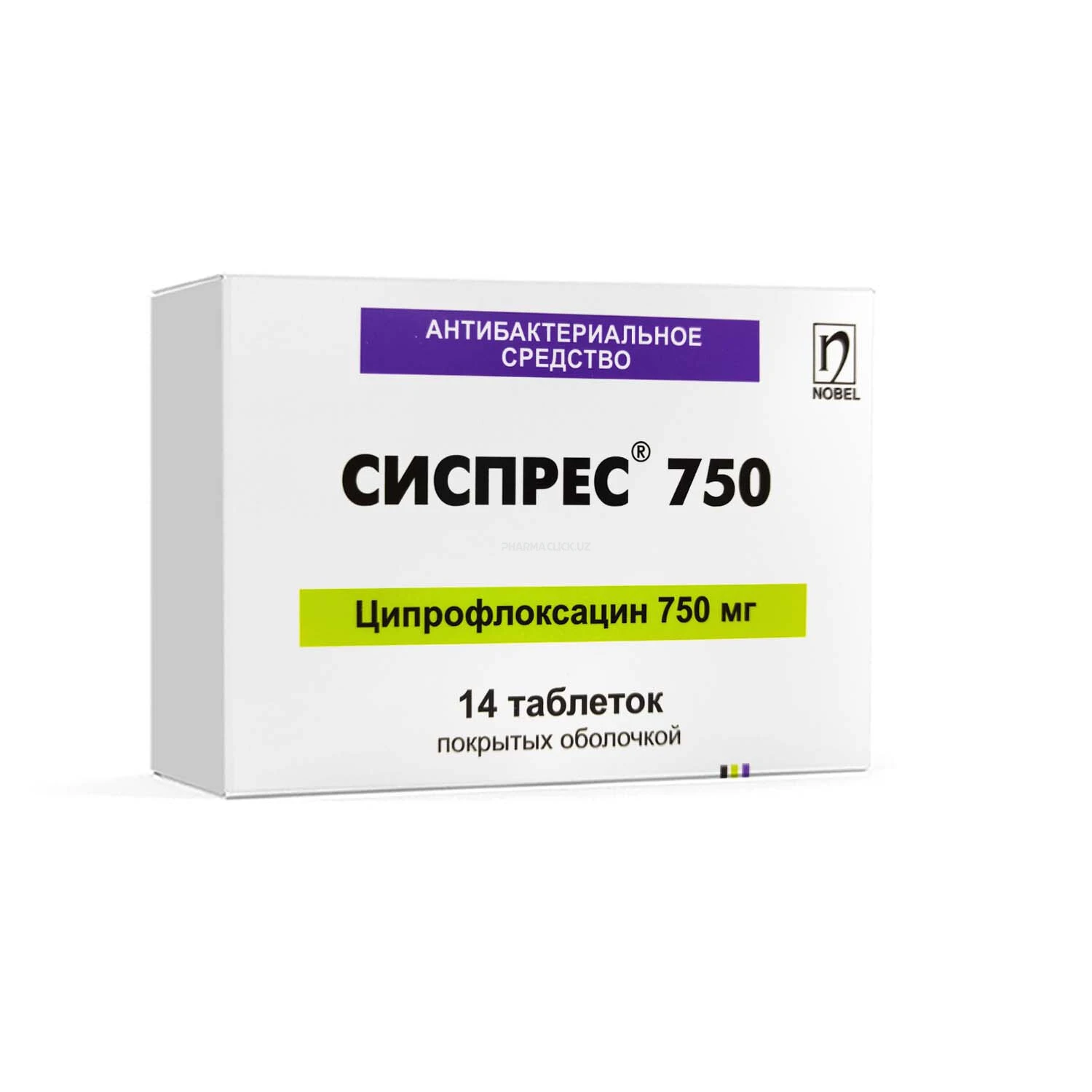 Сиспрес 750 таб №14 Сиспрес 750 таб №14