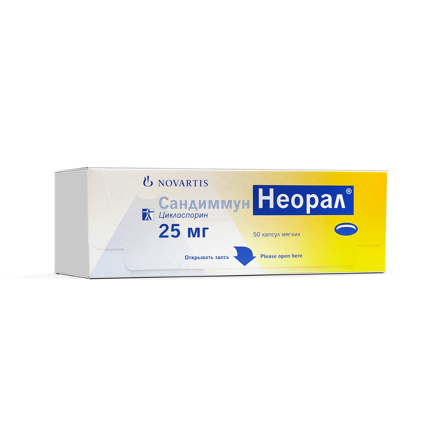 Sandimmun Neoral kaps. 25mg №50