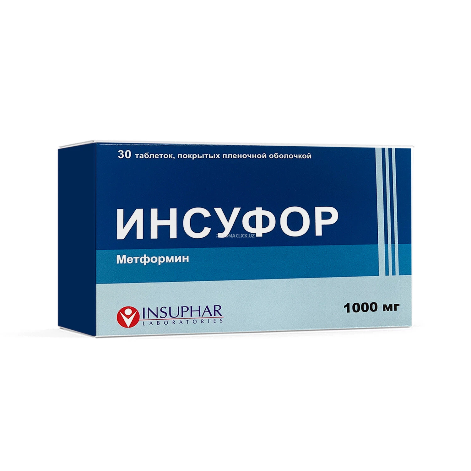 Инсуфор табл. 1000 мг. №30