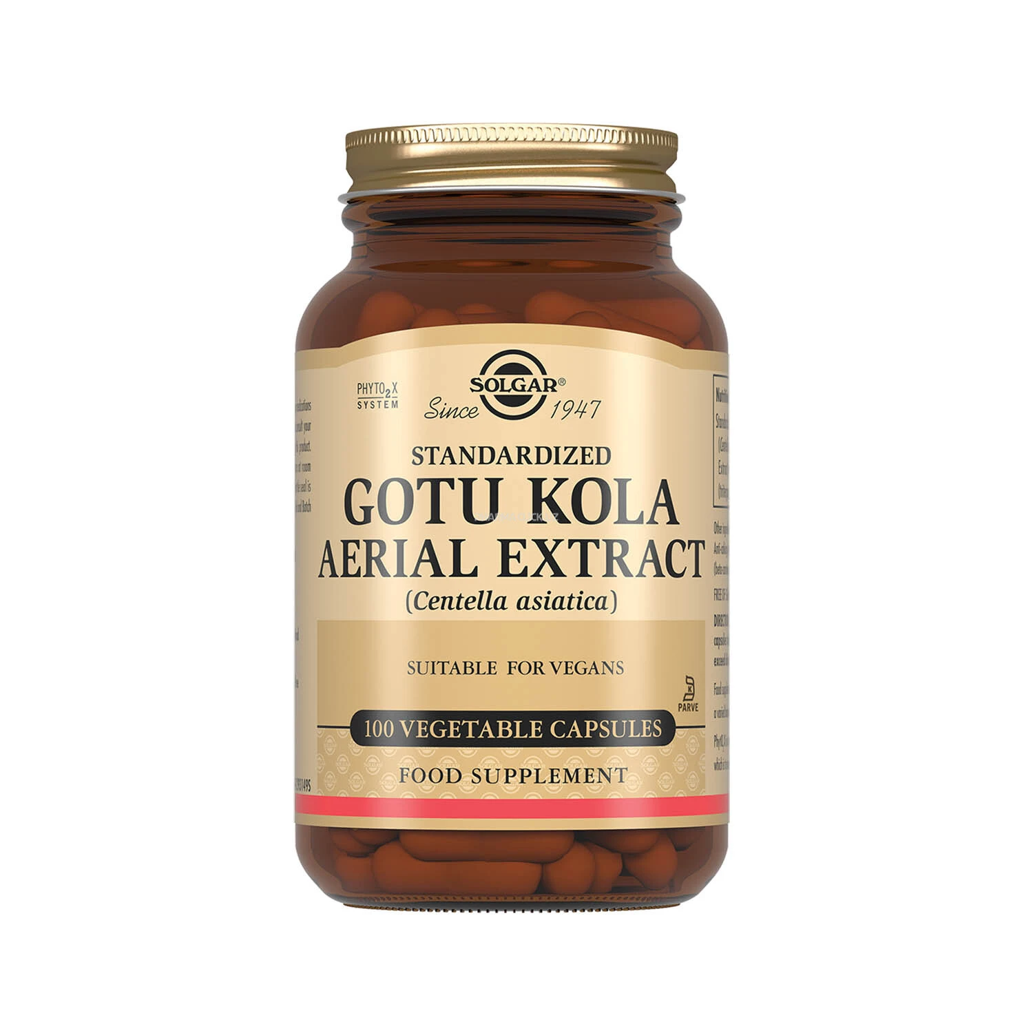 Экстракт Готу Кола, капсулы, Solgar, №100