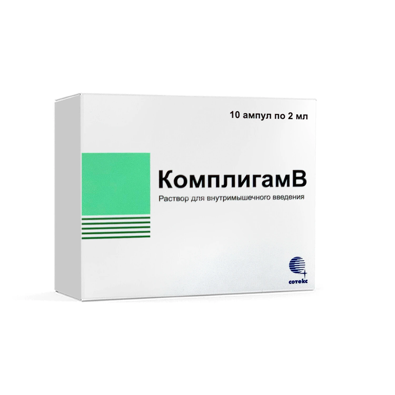 Kompligam V amp 2 ml №10