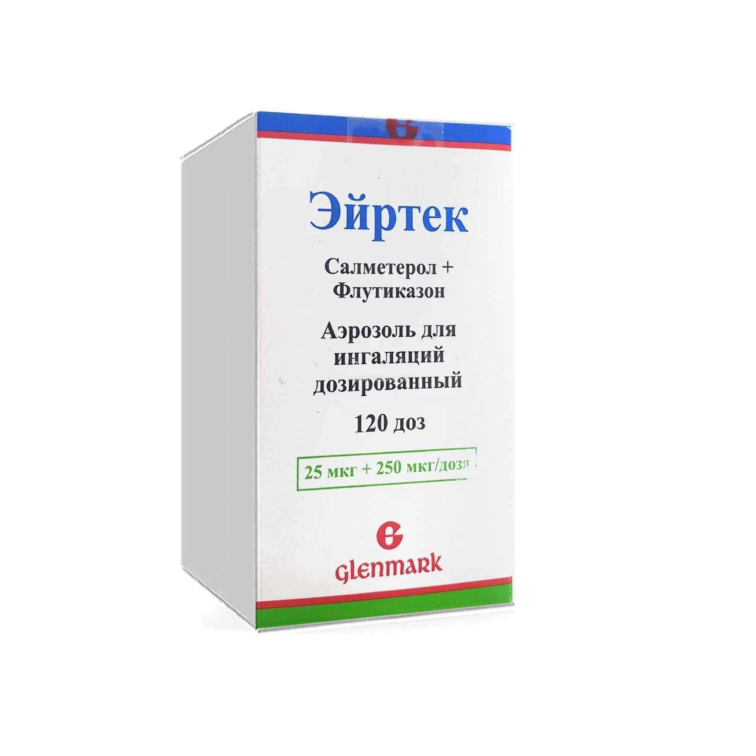 Эйртек аэрозоль 25мкг+250мкг 120доз