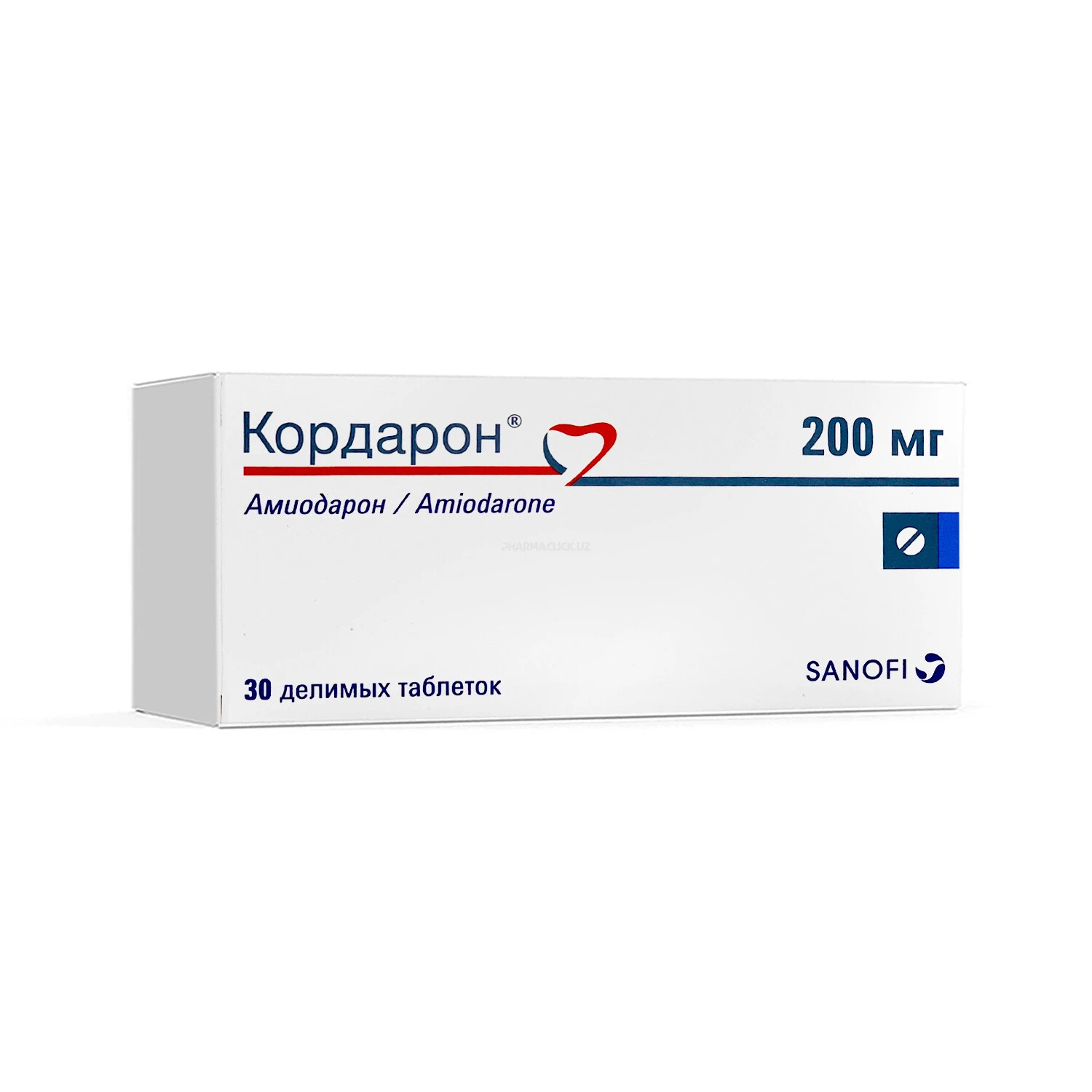 Кордарон таб. 200мг №30