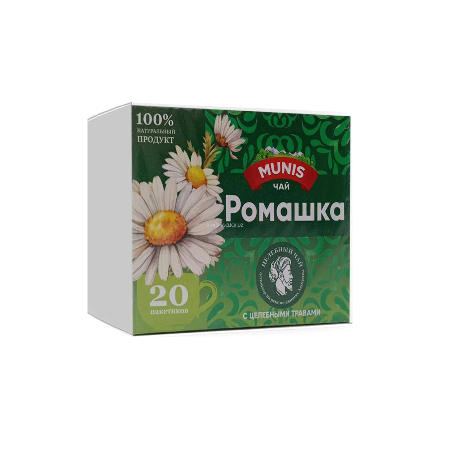 ЧАЙ МУНИС «РОМАШКА» Ф.П. б/н (40 гр.) №20