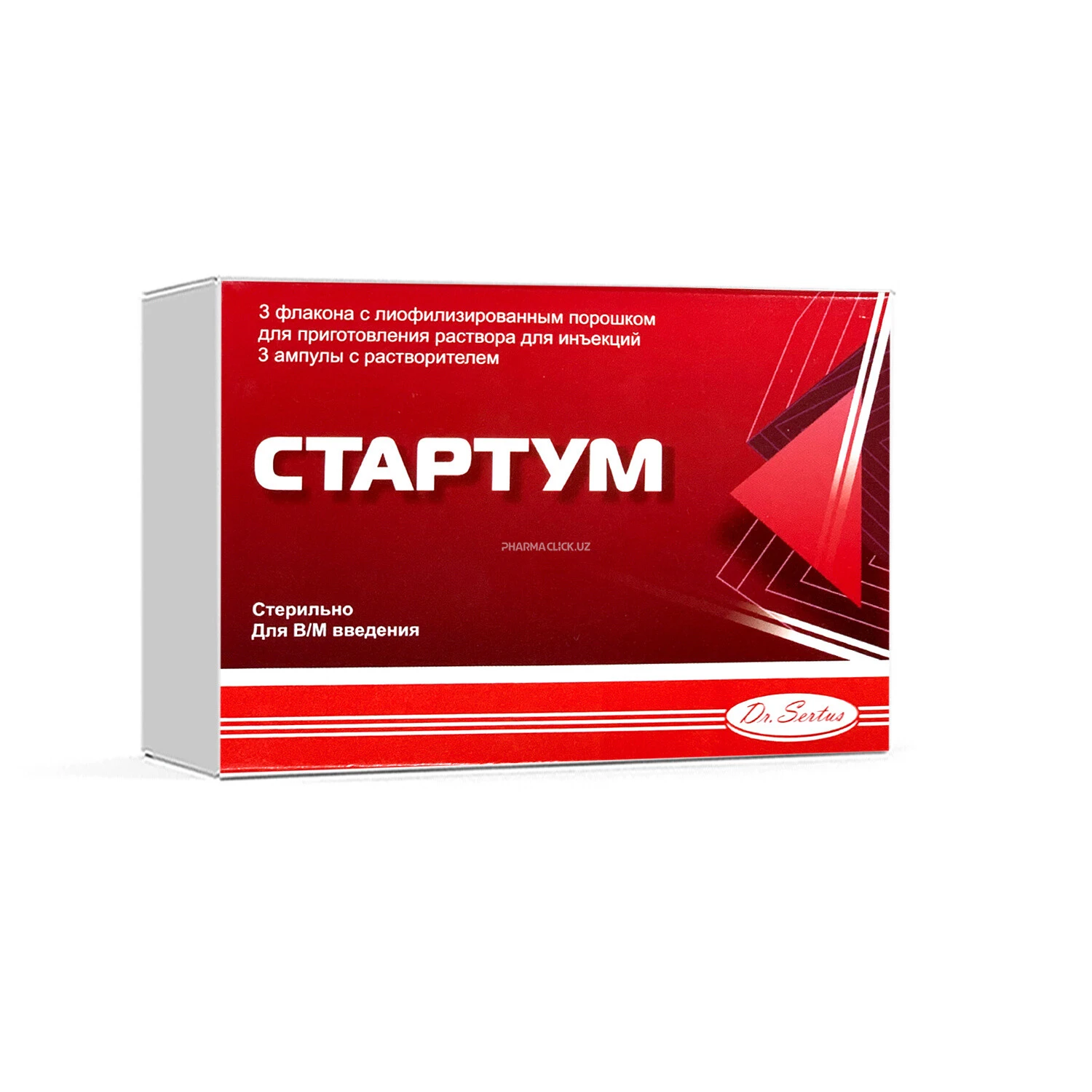 Стартум лиоф. пор. д/приг. р-ра д/и флак.+раст-ль №3