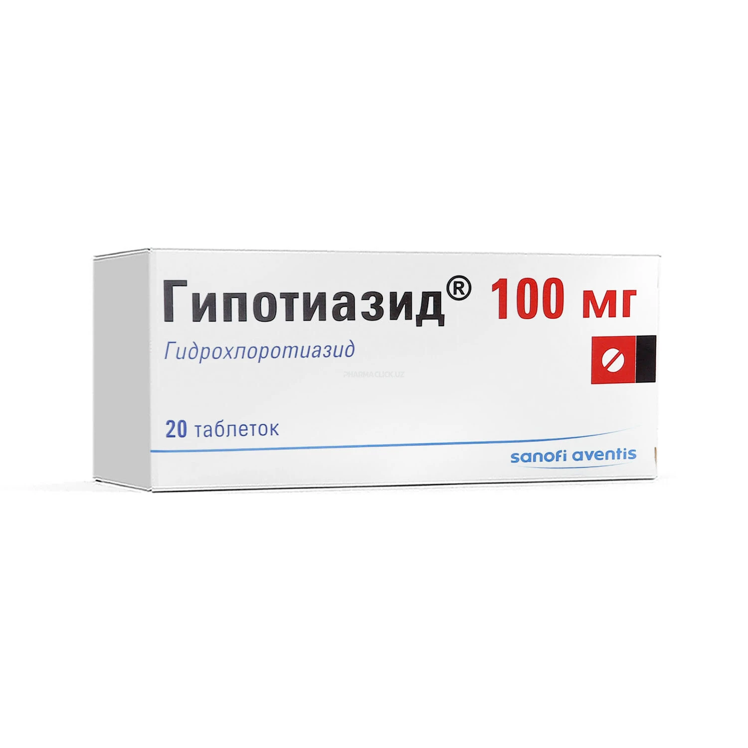 Gipotiazid tab 100 mg №20