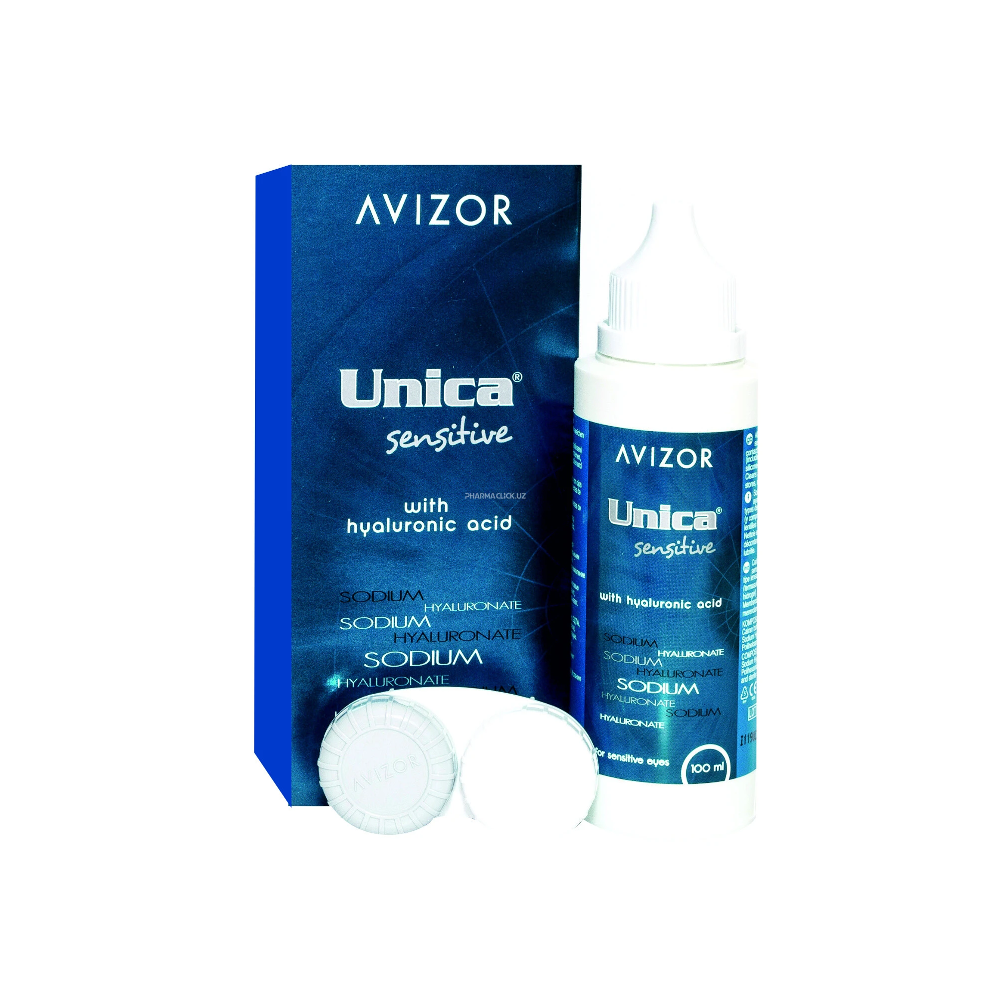 Раствор универсальный с гиалуронатом натрия   AVIZOR UNICA SENSITIVE для всех типов 