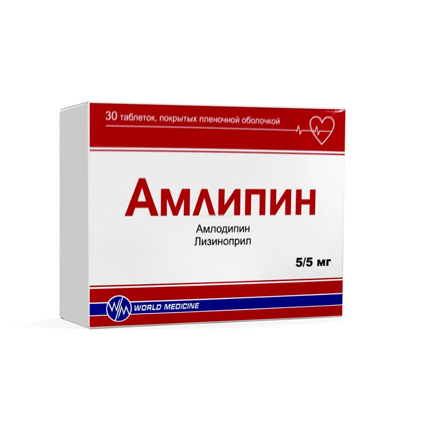 Амлипин табл. 5/5мг №30