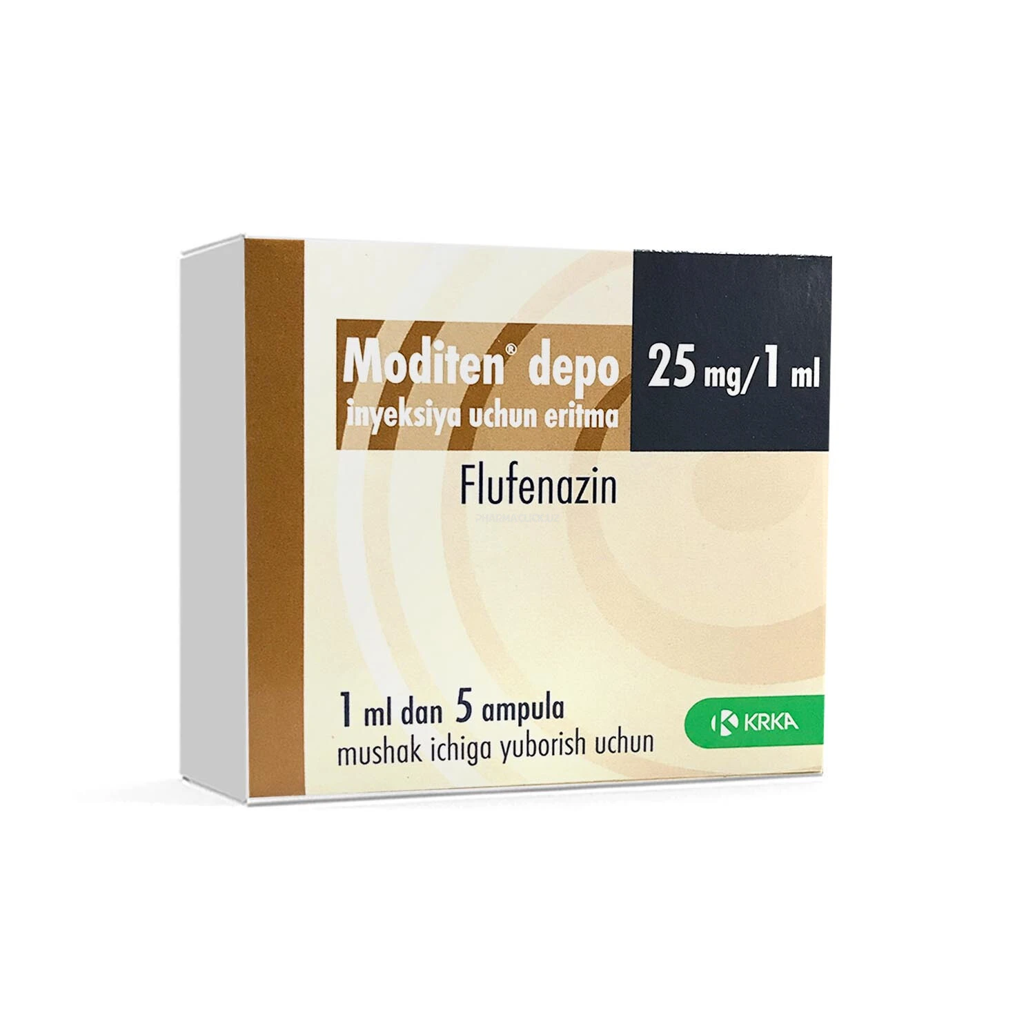 Moditen Depo in'ektsiya uchun eritma 25mg/1ml, 1ml dan №5