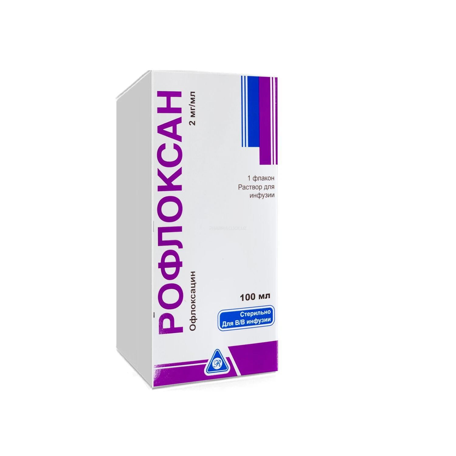 Рофлоксан  р-р д/и 2мг/1мл 100мл. флак.№1