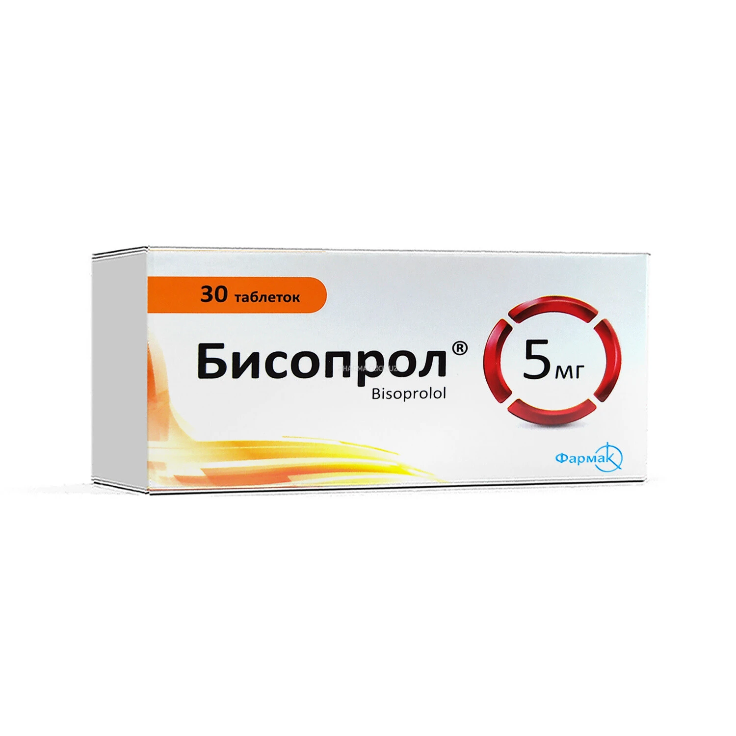 Бисопрол таб. 5мг №30