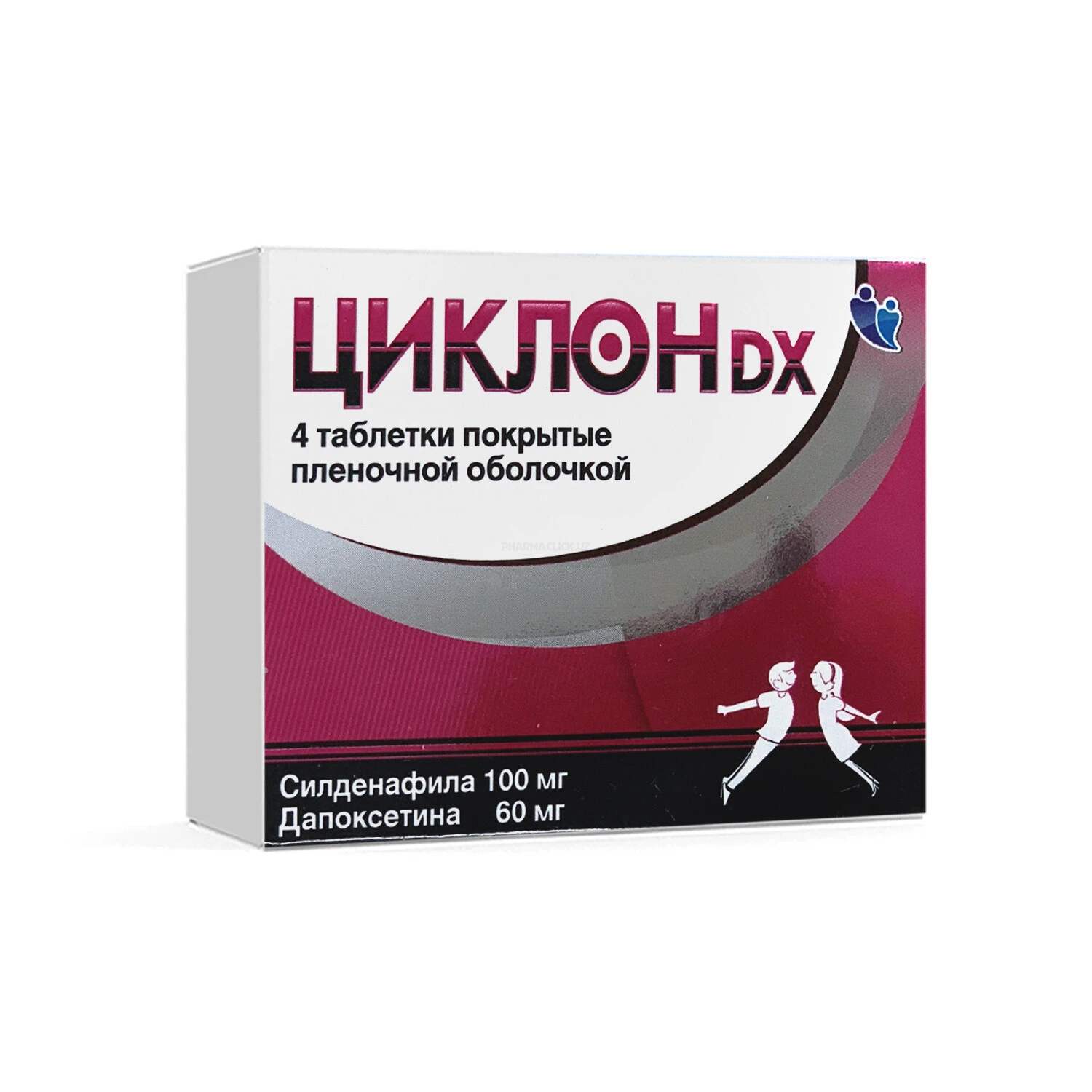 Циклон DX таблетки покрытые плёночной оболочкой по100 мг/60мг №4