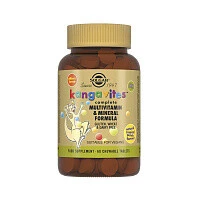 Кангавитес, мультивитамины и минералы со вкусом тропических фруктов, Solgar