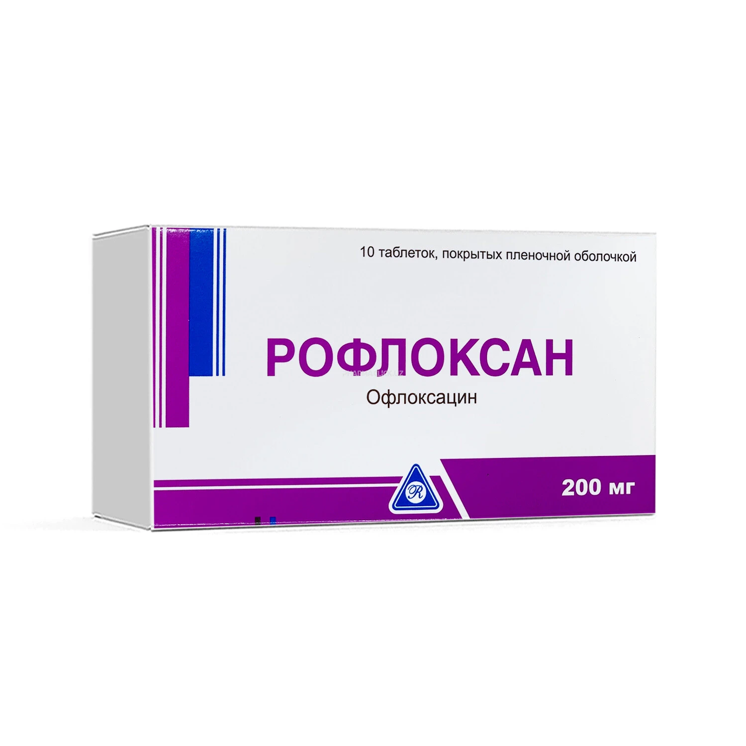Рофлоксан  таблетки 200мг. №10