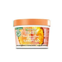 Маска Garnier Fructis SuperFood Ананас Блеск длинных волос 3в1 390 мл Pharmaclick