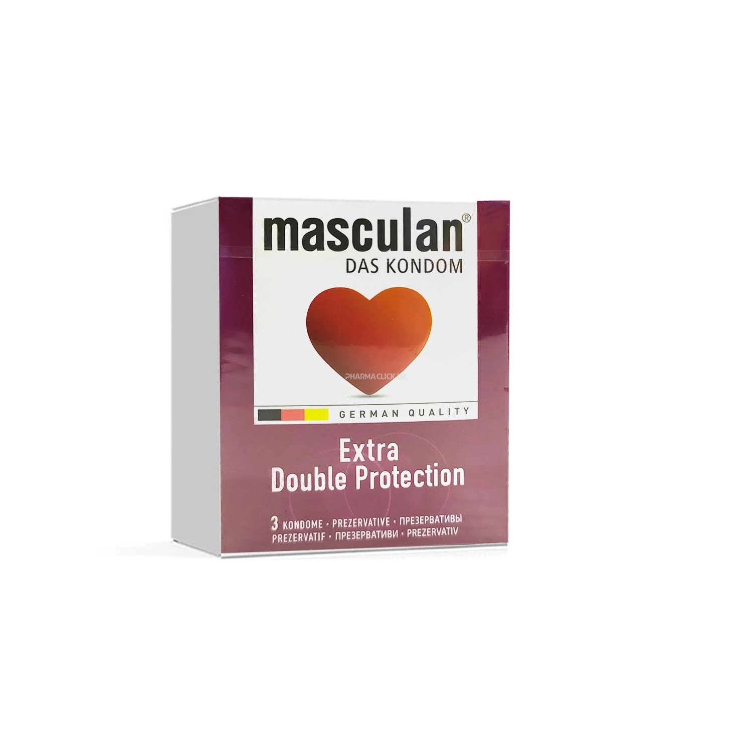 Prezervativlar Masculan №3 Extra Double Protection