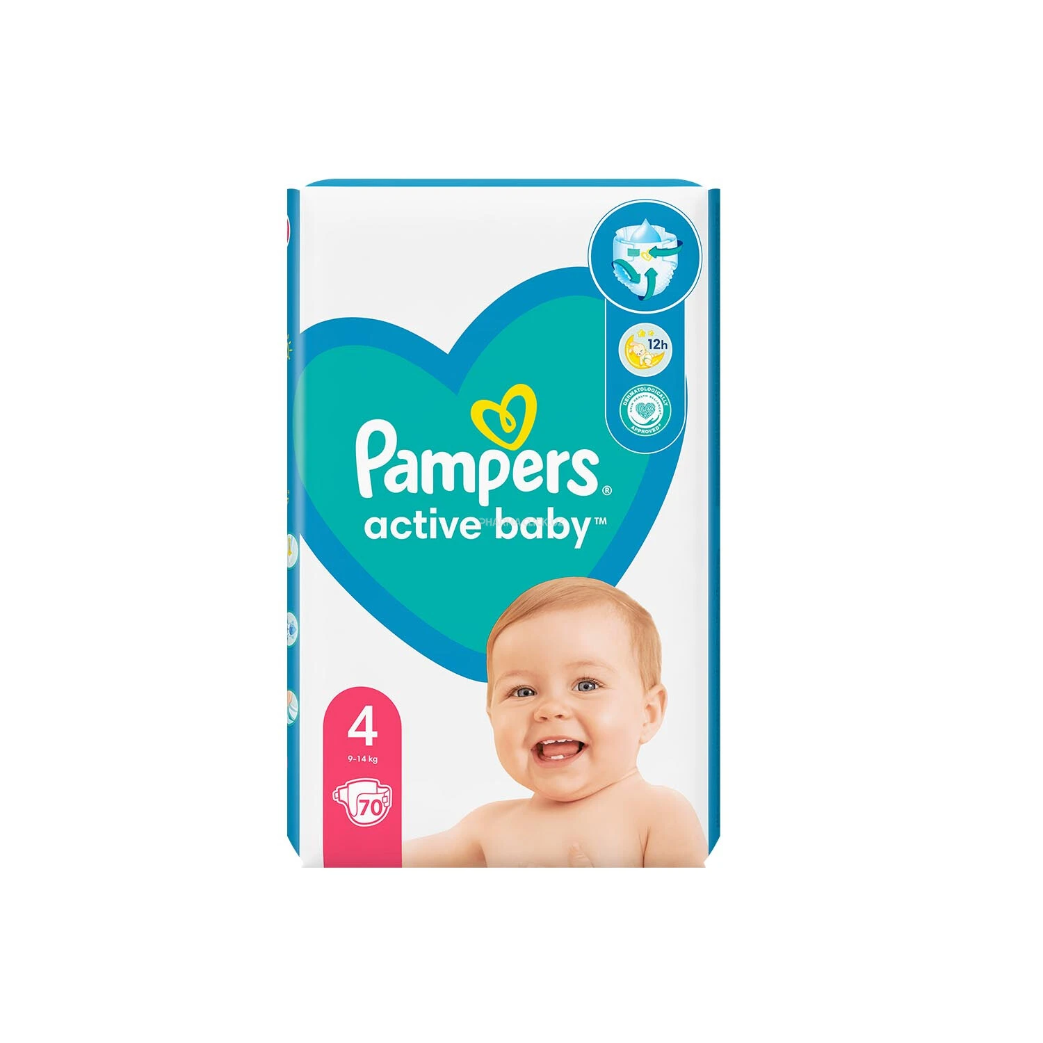 Подгузники Pampers Active Baby 4-70 шт