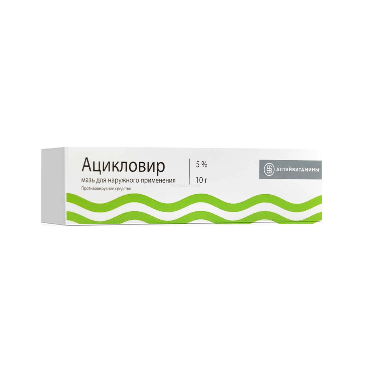 Atsiklovir surtma 5% 10g (Altayvitaminy)