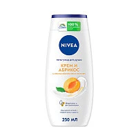 Nivea Гель-уход для душа  Крем и Абрикос 250 ml