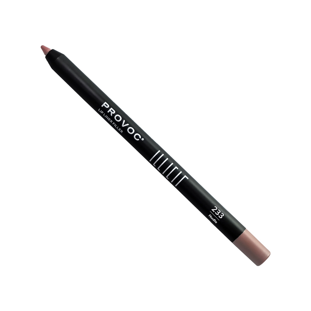 Полуперманентный гелевый карандаш для губ Provoc Illicit Lip Liner Filler, оттенок 233 Nudle