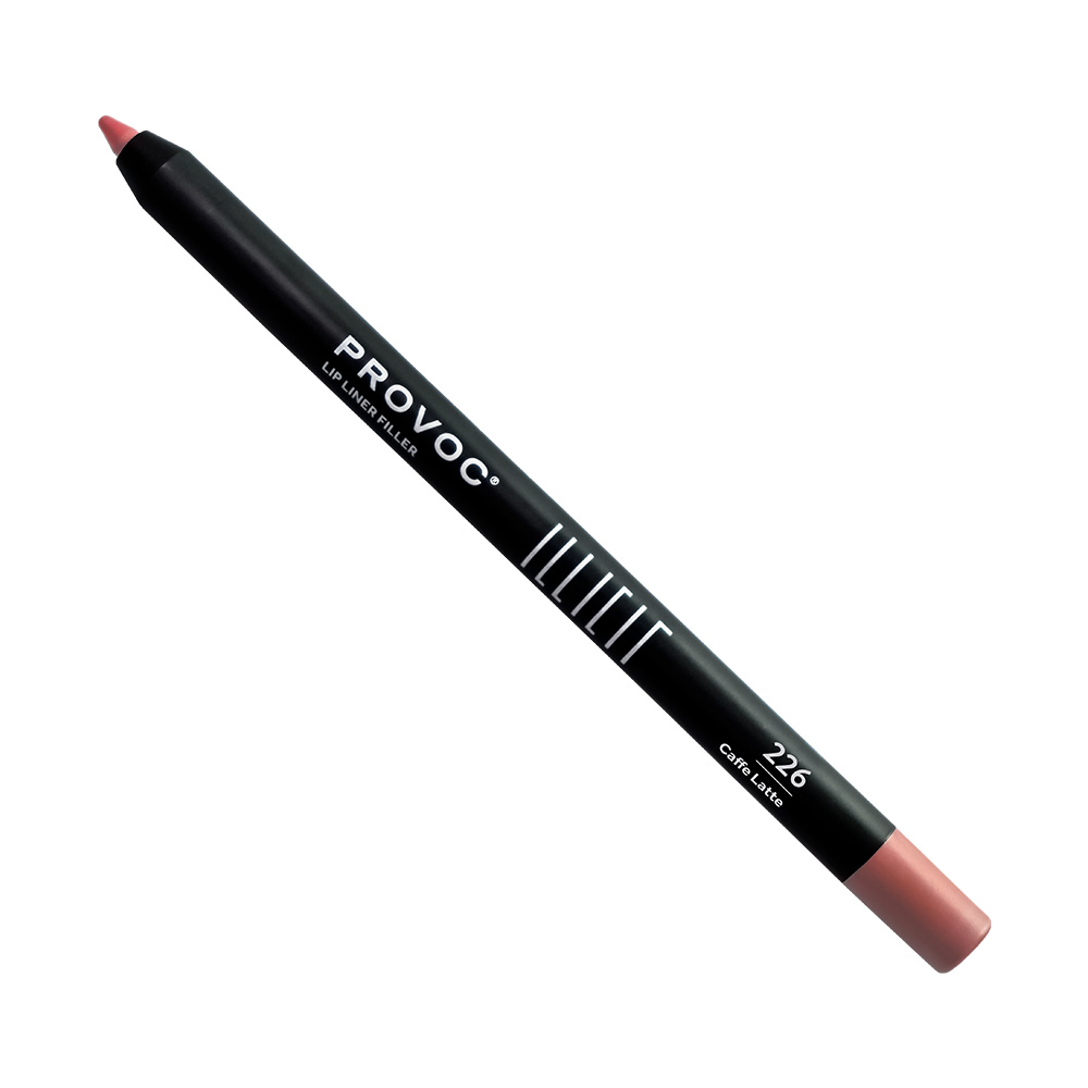 Полуперманентный гелевый карандаш для губ Provoc Illicit Lip Liner Filler, оттенок 226 Caffe Latte