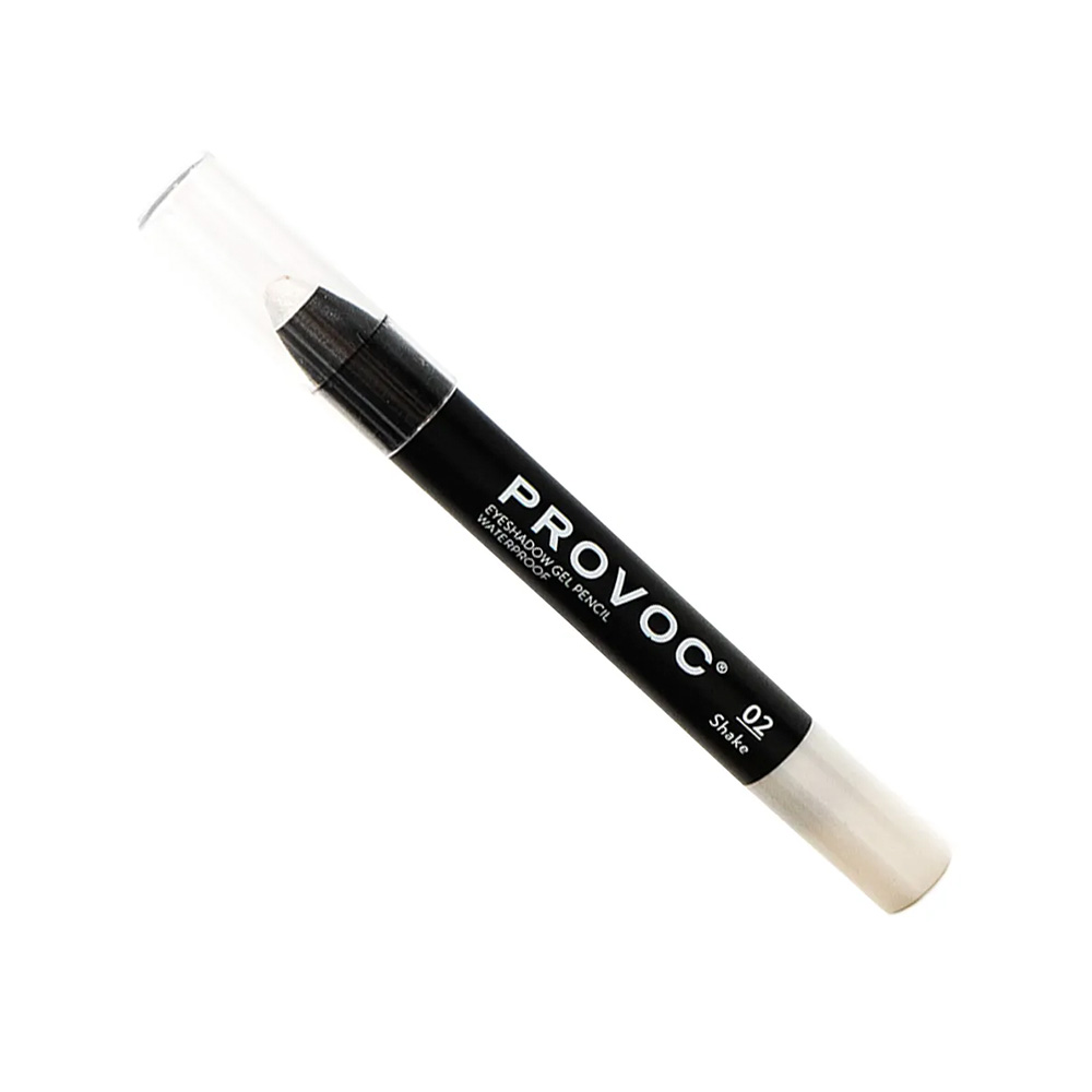 Тени-карандаш для век водостойкие Provoc Eye Shadow Pencil, 02 Shake