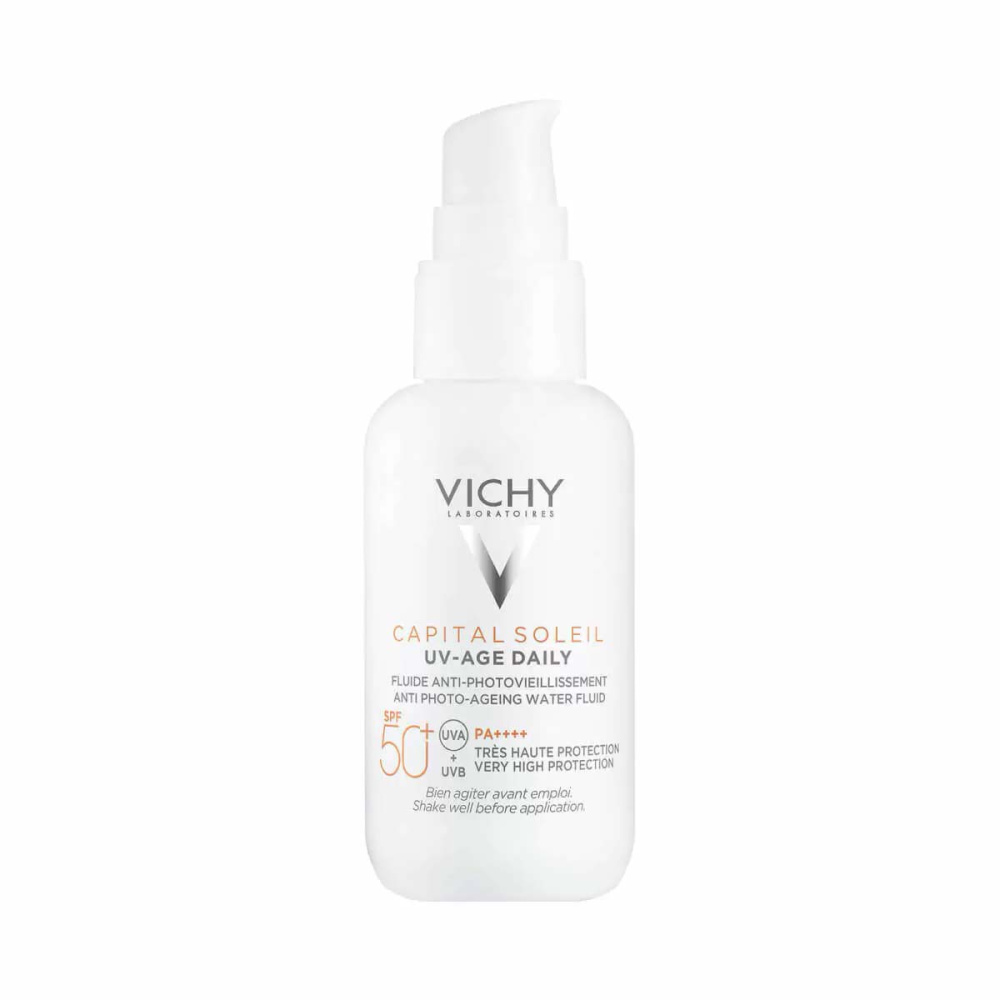 Флюид SPF50+ Vichy Capital Soleil UV-age daily 40мл