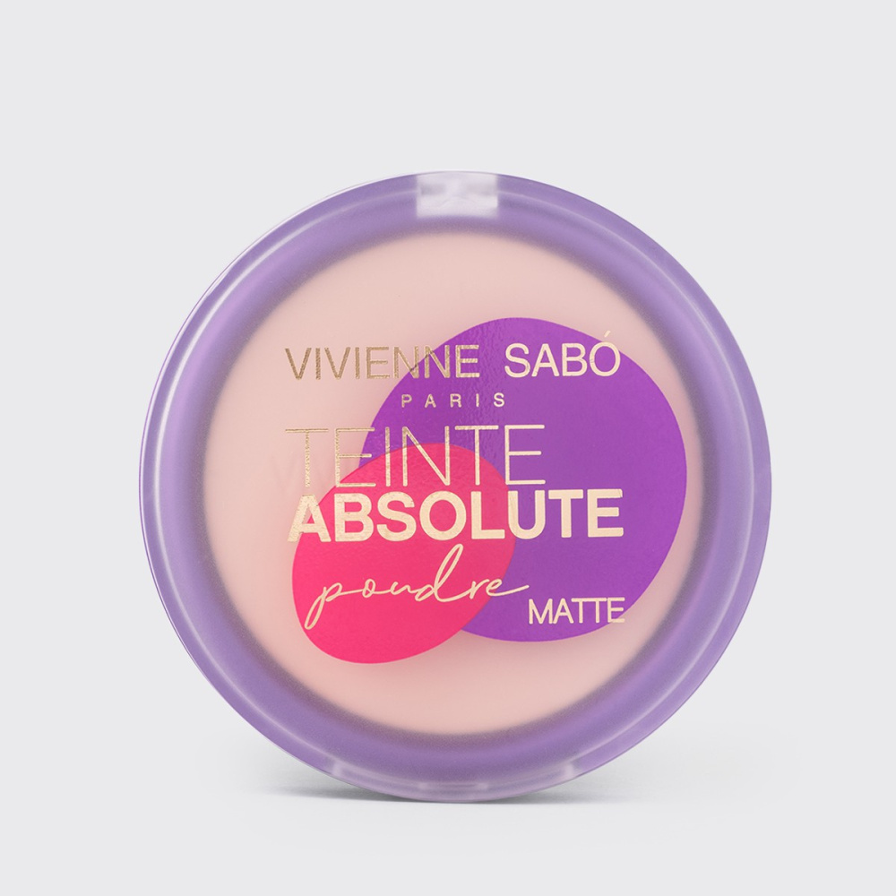 VS Пудра компактная матирующая Poudre Matifiante compacte  Teinte Absolute matte  тон 02