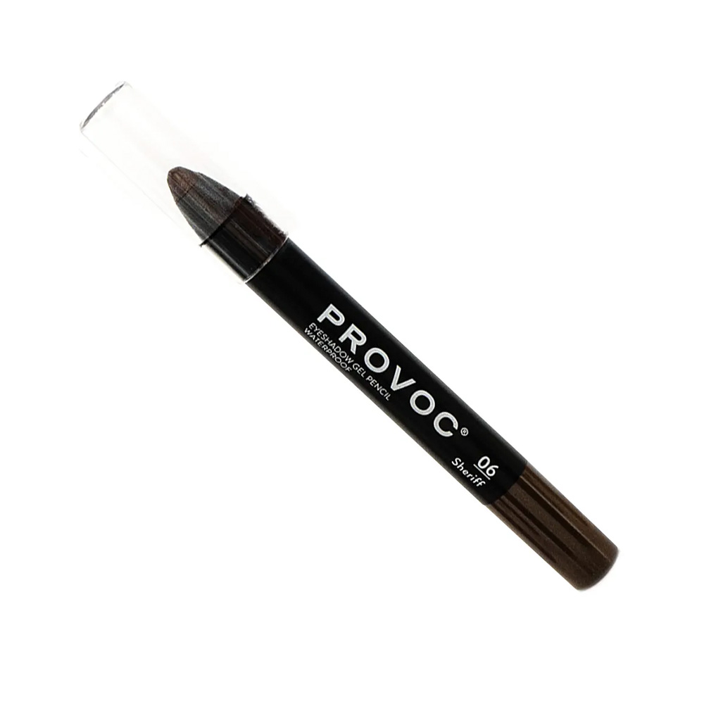 Тени-карандаш для век водостойкие Provoc Eye Shadow Pencil, 06 Sheriff