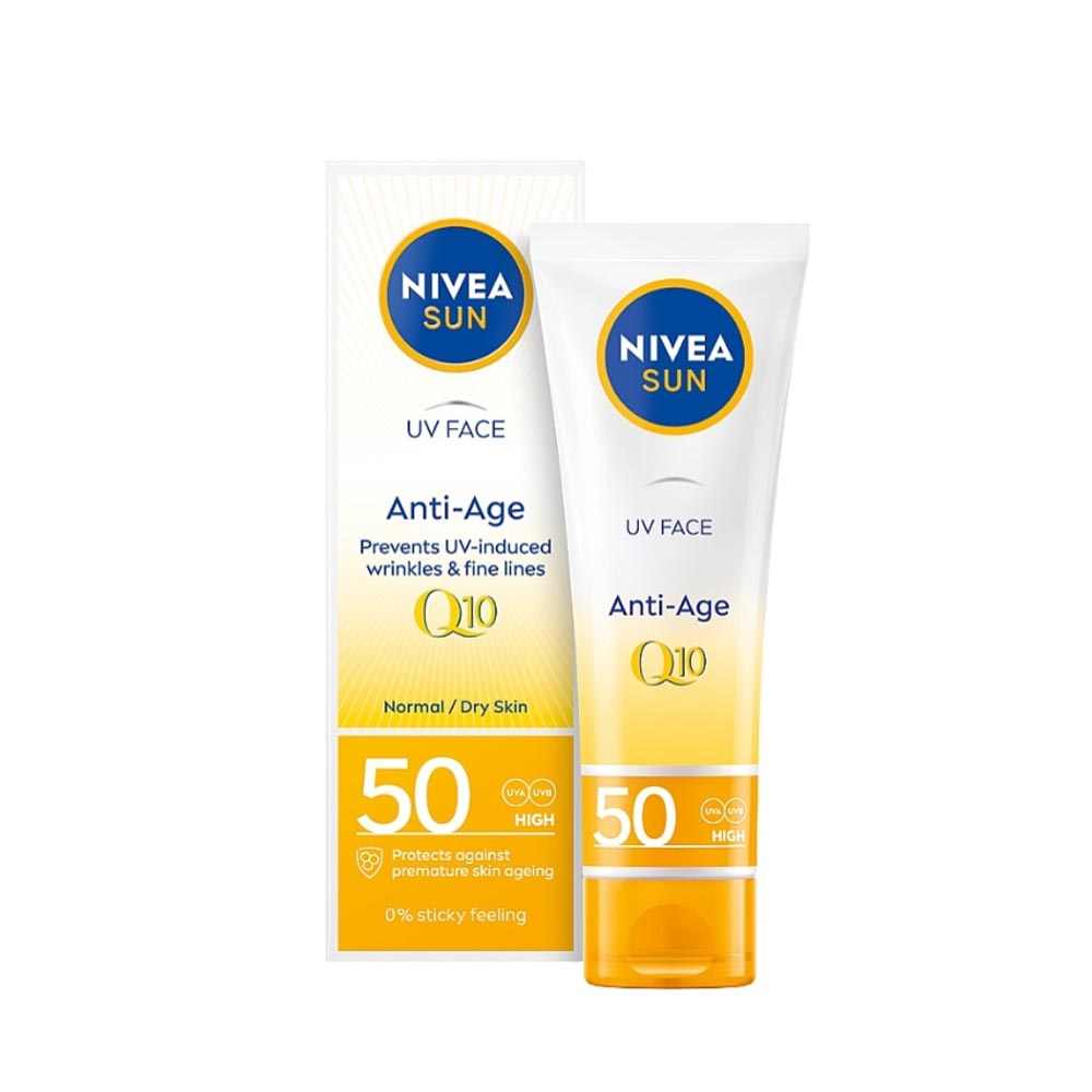Nivea Солнцезащитный увлажняющий крем для лица Ультра защита  SPF 50
