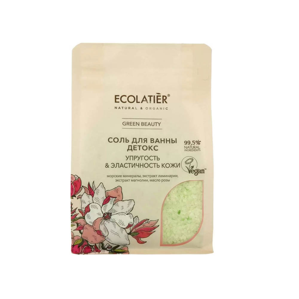 Соль для ванны Ecolatier GREEN Детокс 600г