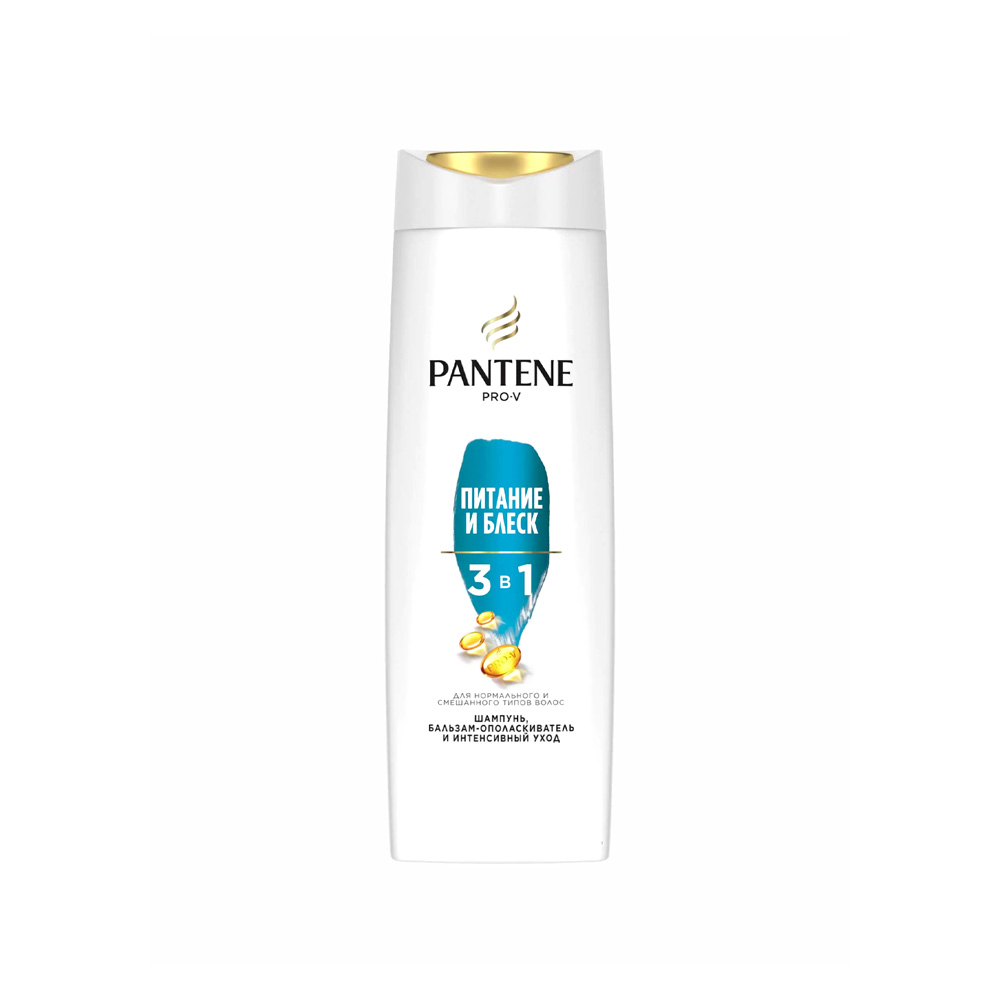 PANTENE Шампунь Питание и блеск 3в1 250мл - 1