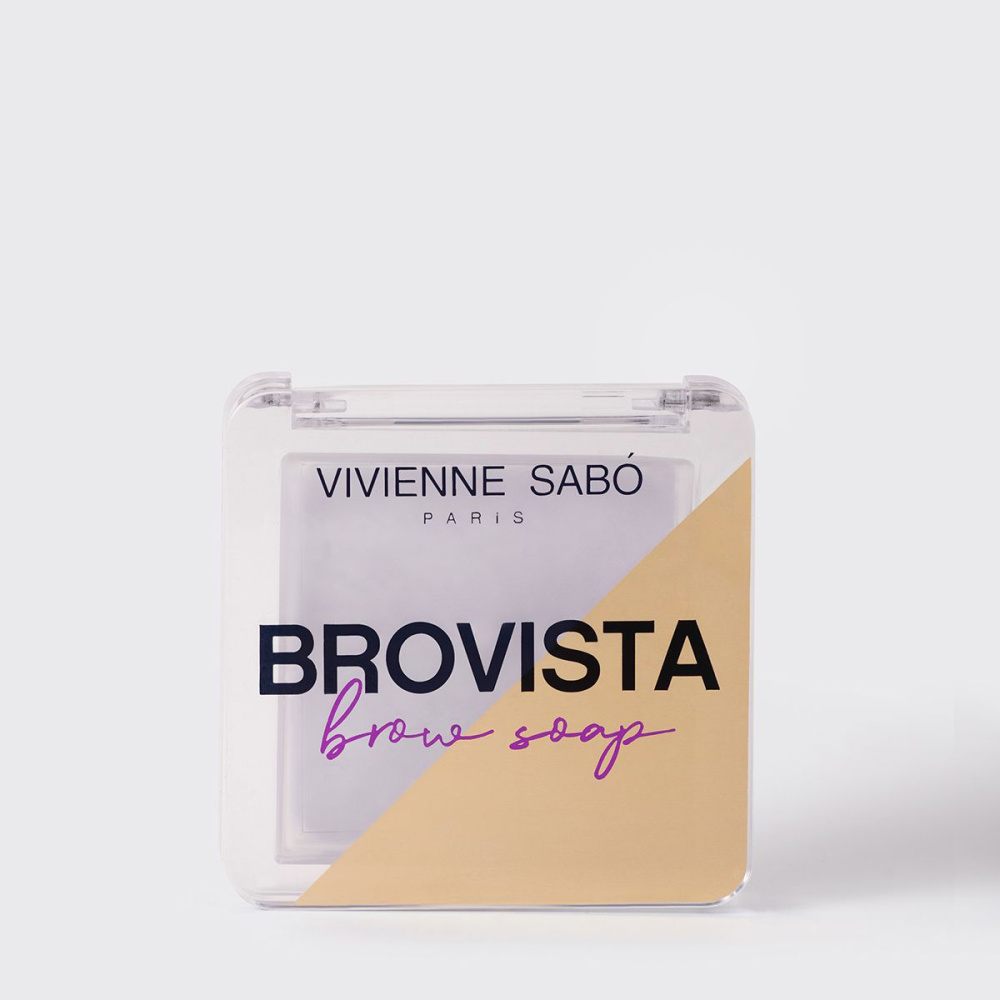 VS Фиксатор для бровей Fixateur des sourcils  Brovista brow soap