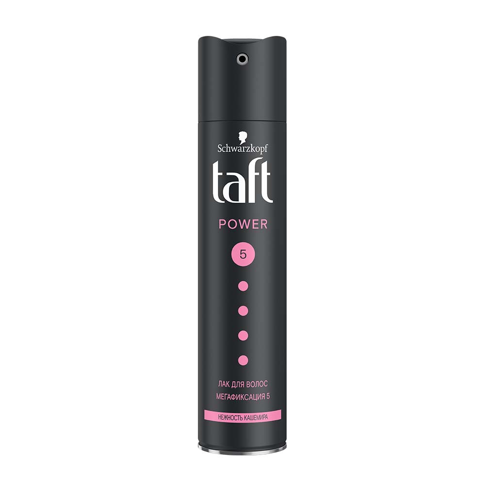 Лак для волос Taft HSP Power HL5, нежность кашемира, мегафиксация, 250 мл