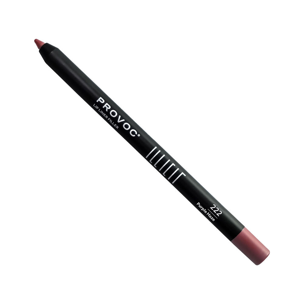 Полуперманентный гелевый карандаш для губ Provoc Illicit Lip Liner Filler, оттенок 222 Purple Haze