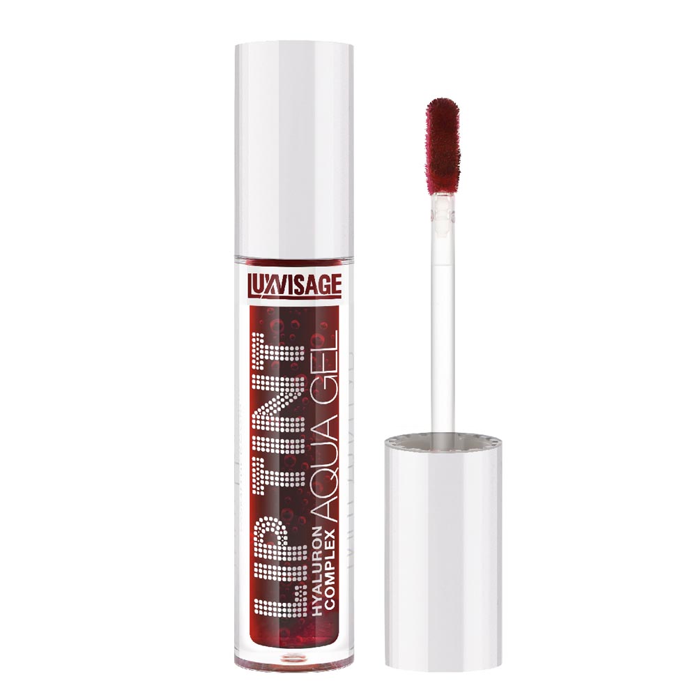 Тинт для губ LUXVISAGE Lip Tint Aqua Gel Hyaluron Complex, с гиалуроновым комплексом, тон 04