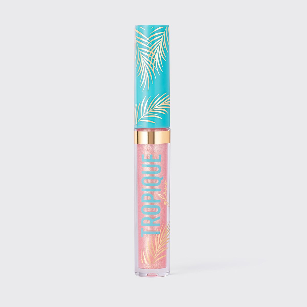 Блеск для губ Vivienne SaboTropique Gloss тон 11, Нежно-розовый с золотым сиянием оттенок Pharmaclick