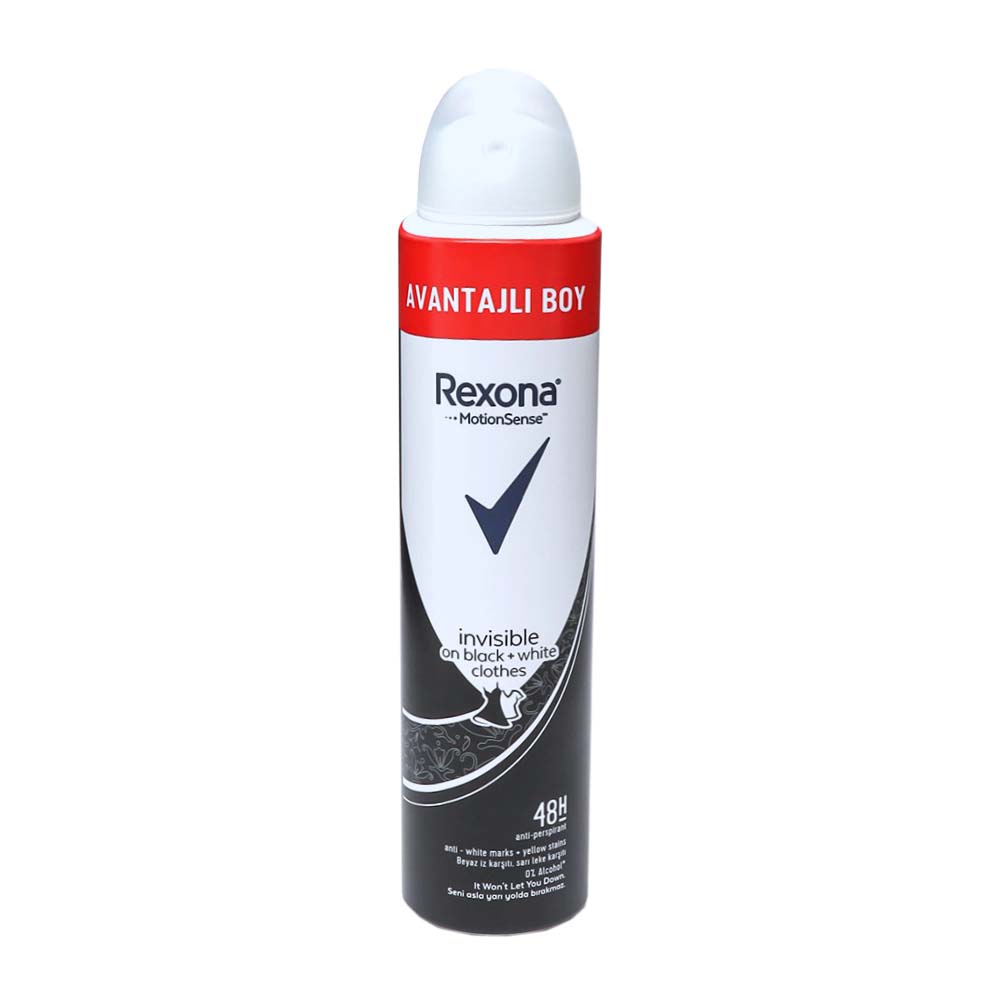 Rexona 48h INVisible Black and white 200 ML