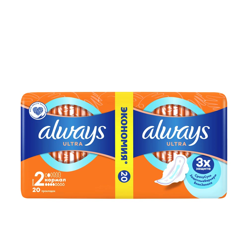 ALWAYS Ultra Pads Normal Plus Duo 20 - 2