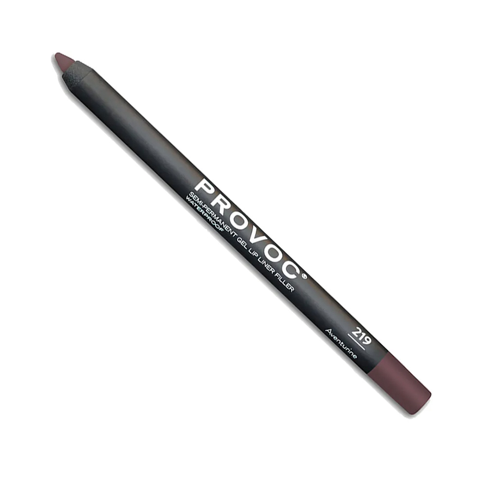 Гелевый карандаш для губ Provoc Gel Lip Liner, оттенок 219 Aventurine