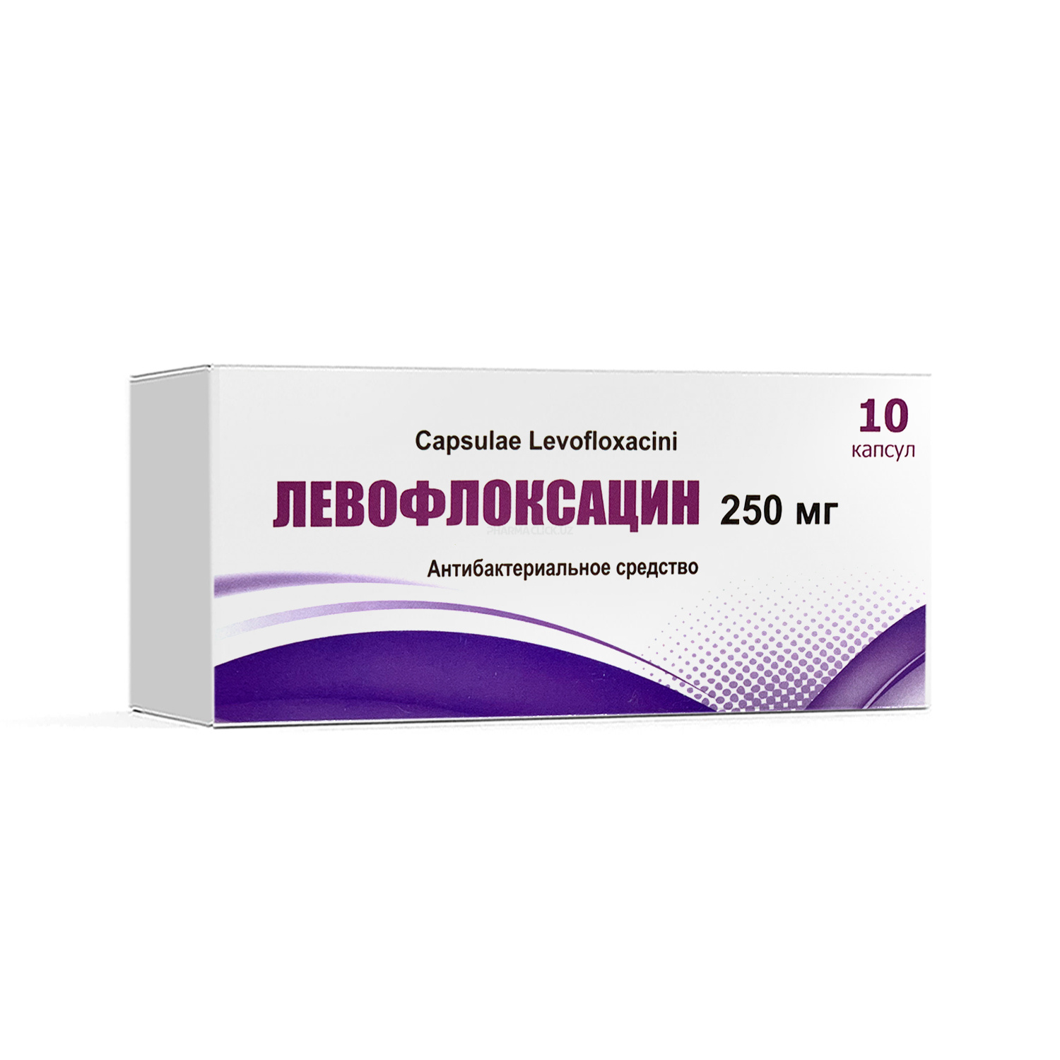 Levofloksatsin kaps. 250 mg №10 Radiks