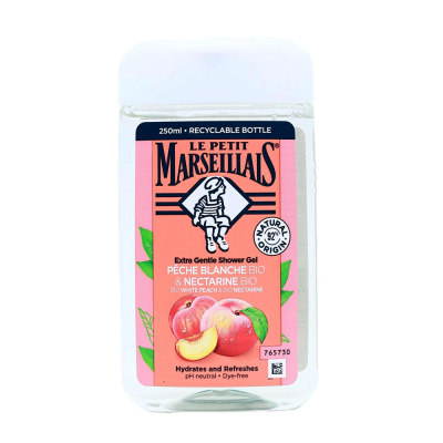 Le Petit Marseillais® Dush uchun gel «Белый персик и Нектарин» 250 мл - 1