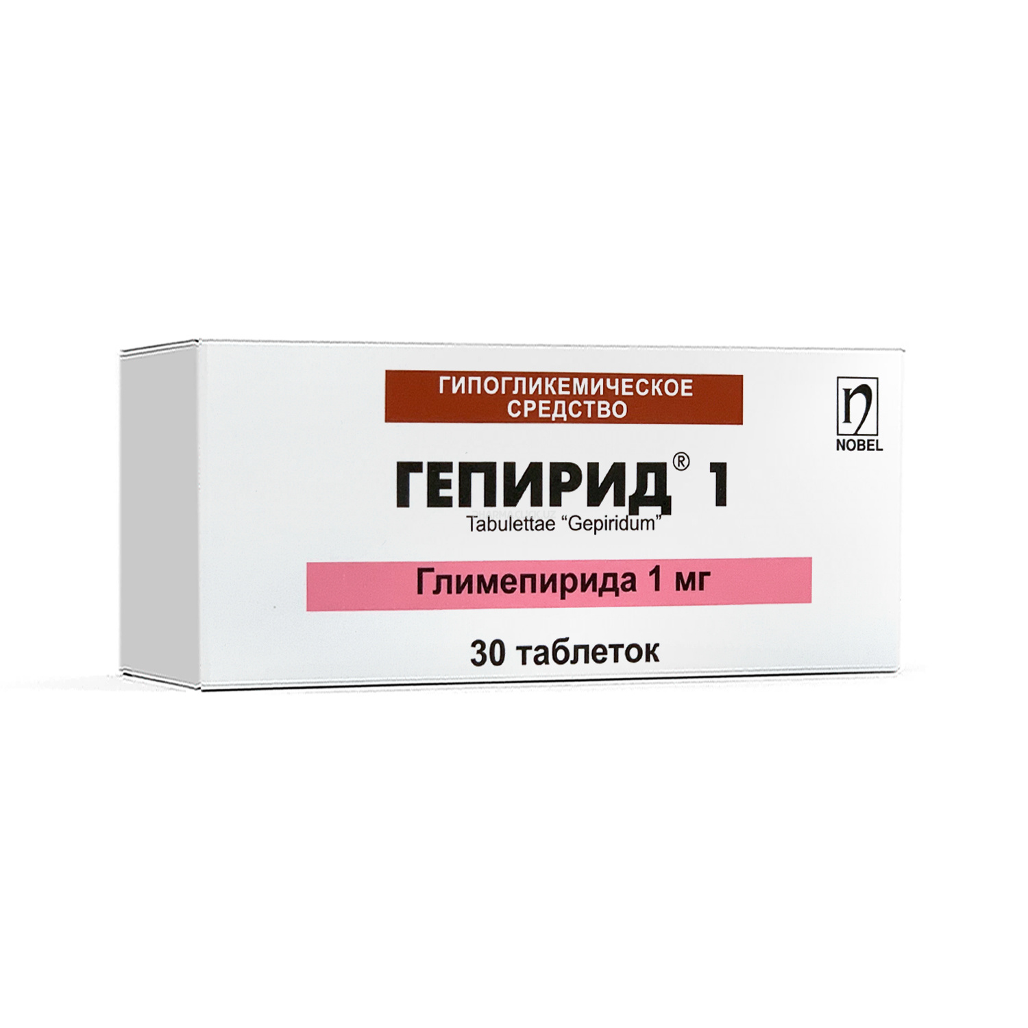 Gepirid 1 mg tab. №30